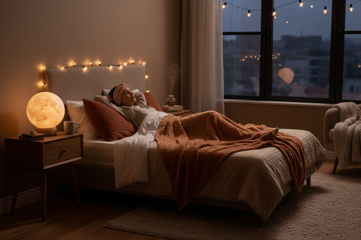 Cozy Bedroom Lifestyle Scene